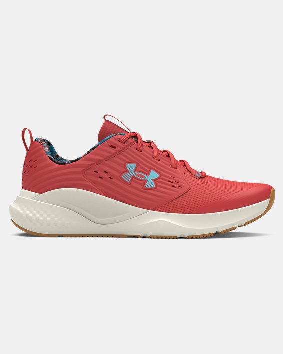 Women's UA Commit 4 Printed Training Shoes in Red image number 0